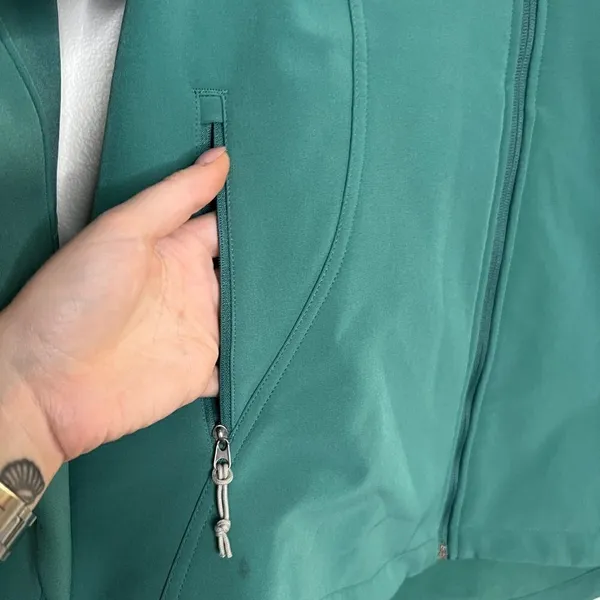 Black Diamond‎ Teal Hard Shell Outdoor Gorpcore Ski Snow Zip Up Jacket Coat - Image 7