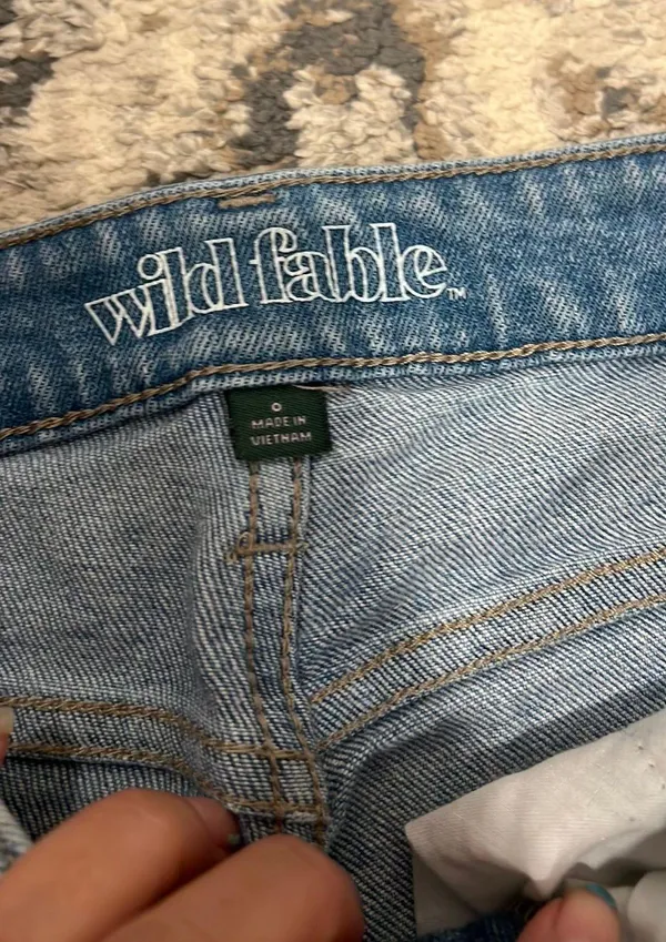 High waisted, mom jeans Size 0 - Image 2