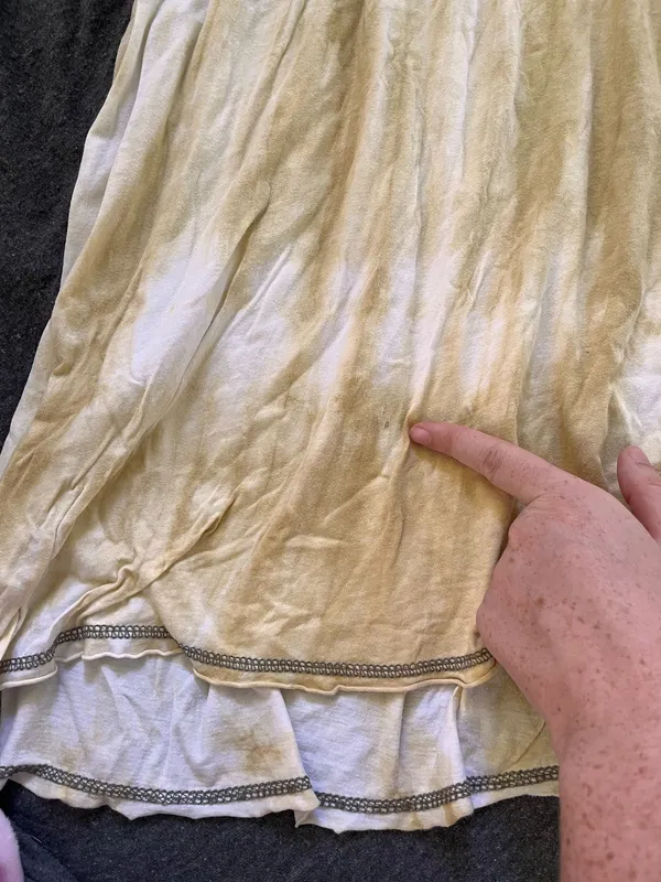 Coin 1804 Cream and brown maxi skirt - Image 3