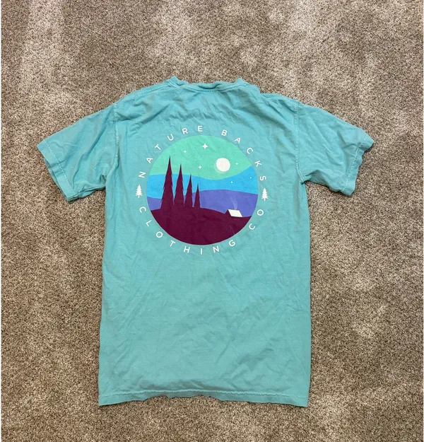 Nature Back Comfort Colors Shirt - Image 3