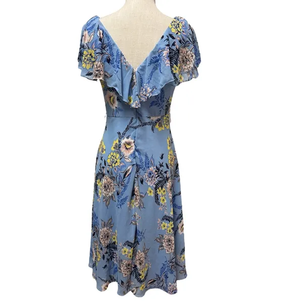 ELIZA J Spring Floral Print Dress Size 6 *missing sash* - Image 4