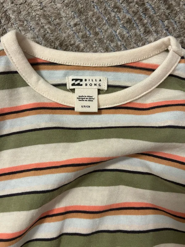Billabong Top Long Sleeve Striped - Image 3