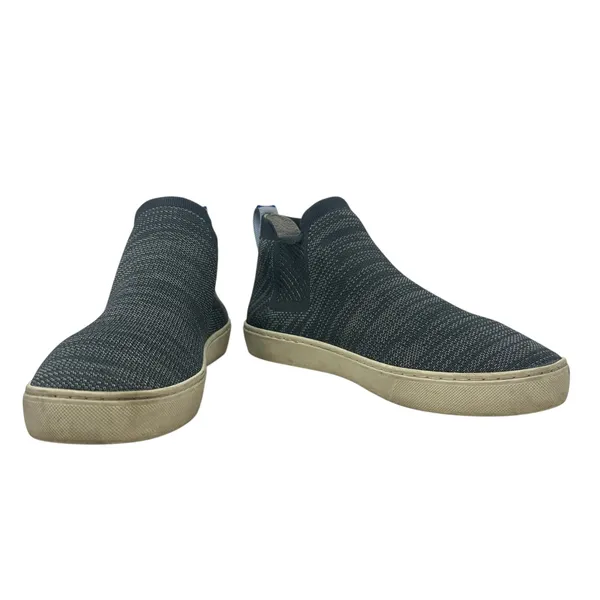 Rothy's The‎ Chelsea Knitted Ankle Sneaker Boots Graphite Melange Gray Size 9 - Image 5
