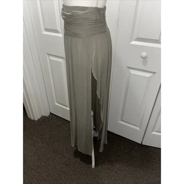 Happily Grey Women’s Sage Pull-On Side Slit Maxi Skirt Size S High Waisted - Image 7