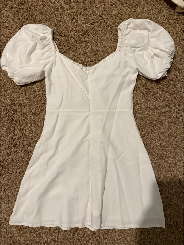 Peppermayo Dress Mini White - Image 3