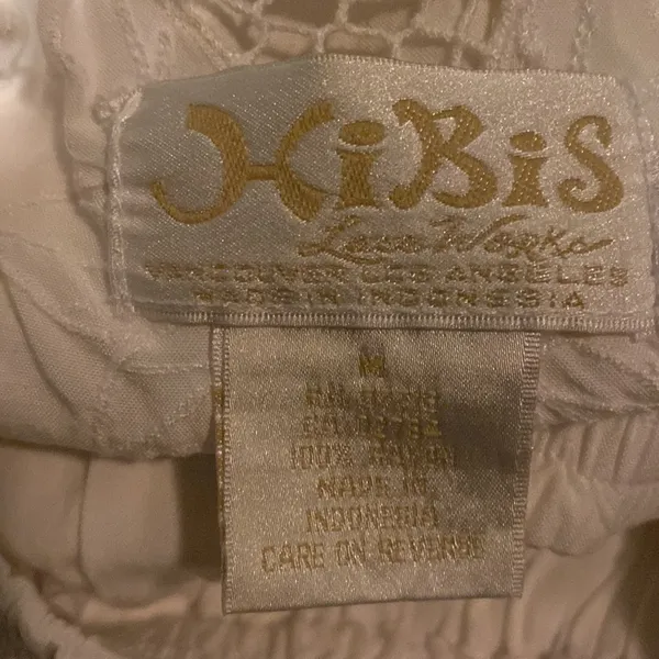 HiBis 2 piece set White Size M - Image 3