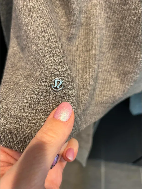 LuluLemon wool open front sweater - Image 4
