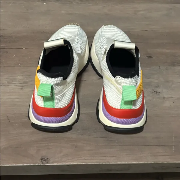 Steve Madden White and Yellow Sneakers - Image 4