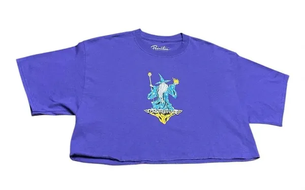 Primitive Purple Wizard Graphic Tee NWT - Image 2