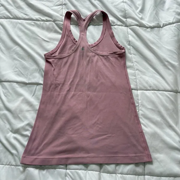 Lululemon‎ Cool Racerback Tank Top Womens Pink Yoga Training Activewear Outdoor - Image 4