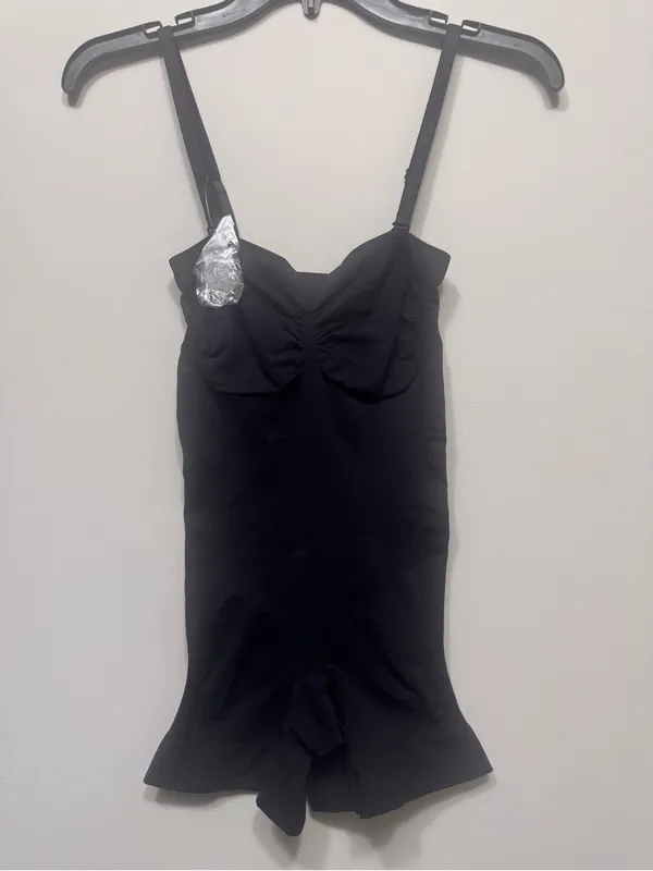 SHAPELLX Shapewear Bodysuits Tummy Control Butt Lifter removable Straps Black - Image 5