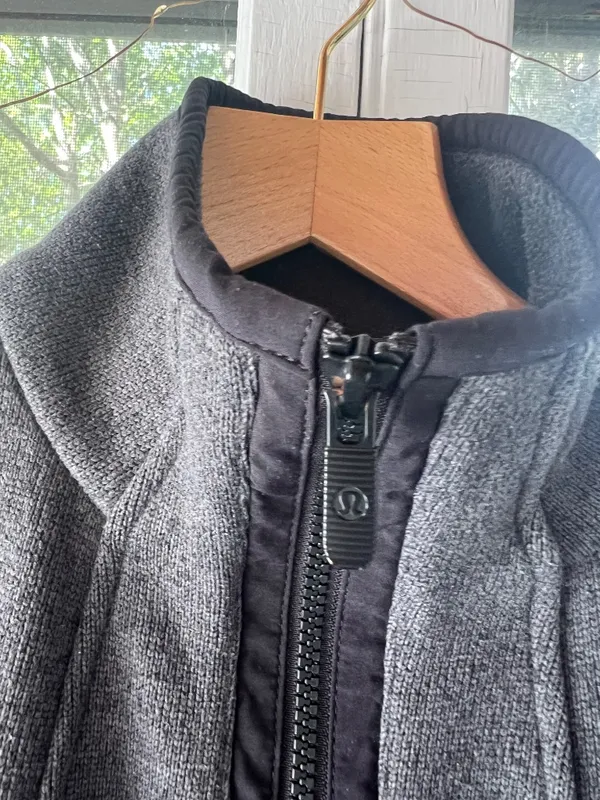 Lululemon Fleece Double Zip Sweatshirt - Image 5