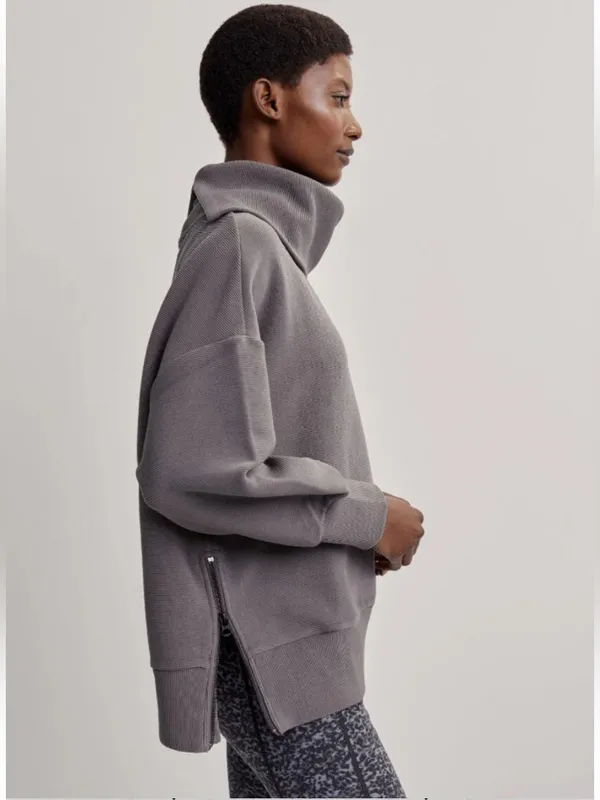 Varley Milton Turtleneck Sweatshirt - Image 4