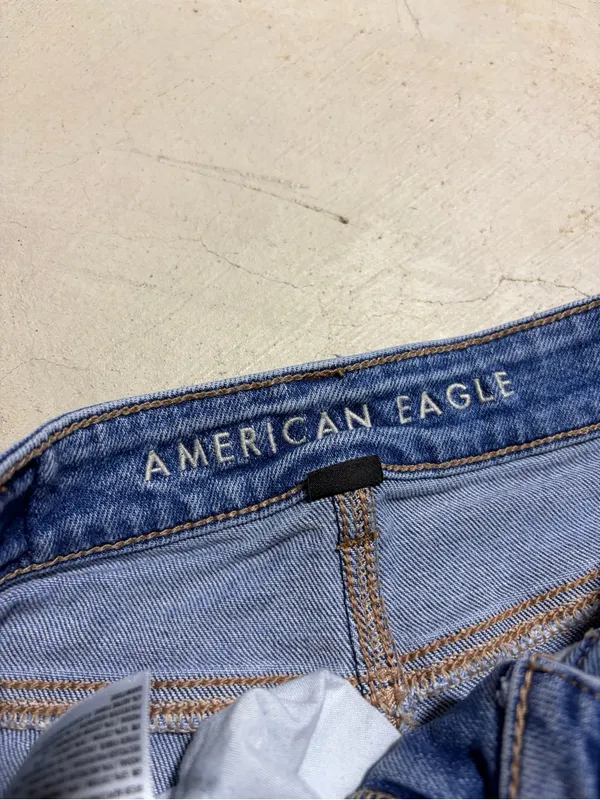 American Eagle Distressed mom Denim Shorts 0 - Image 5