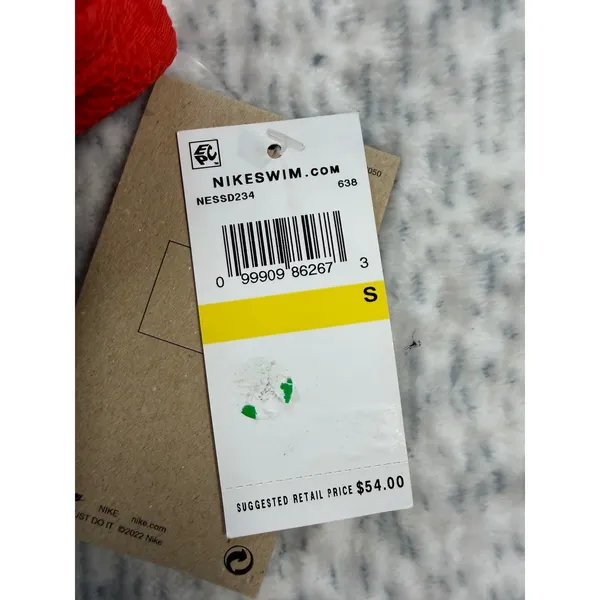 Nike Swim Ribbed‎ High Waist Bikini Bottom NESSD234 Womens Size Small NEW - Image 6