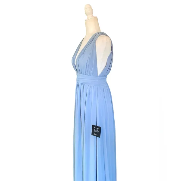 NWT Lulus Heavenly Hues Light Blue Maxi Dress Size Small - Image 4