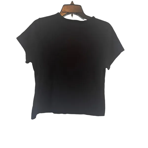 Vintage 90s Halloween Town Nostalgic Large Wicked Witch Graphic Black T‎ Shirt - Image 4