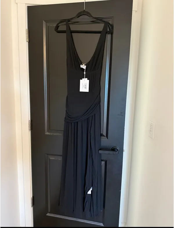 NWT Runaway The Label Denver Maxi Dress in Black SIZE 8 - Image 4