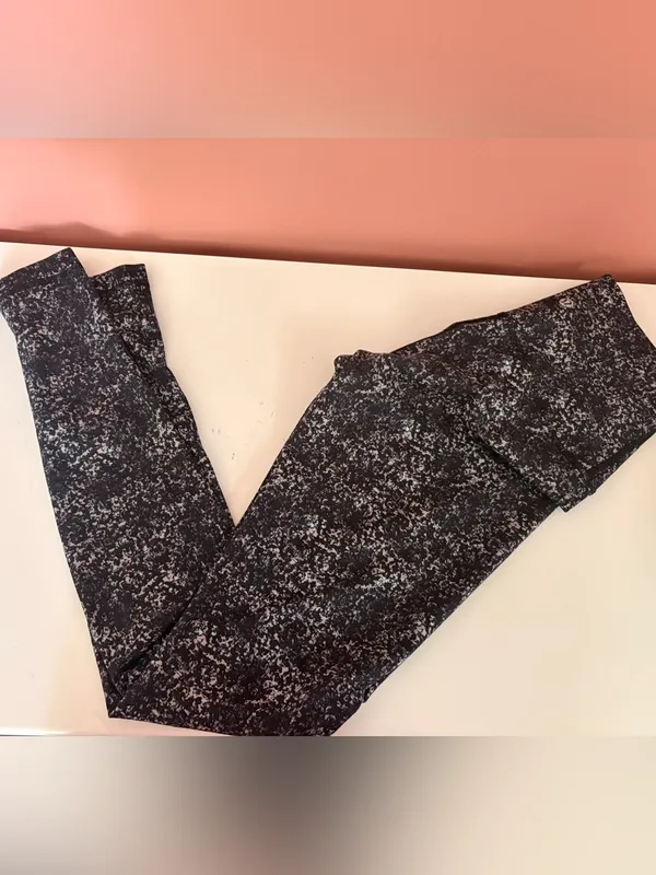 lululemon athletica Black Speckle High-Rise Leggings - Image 3