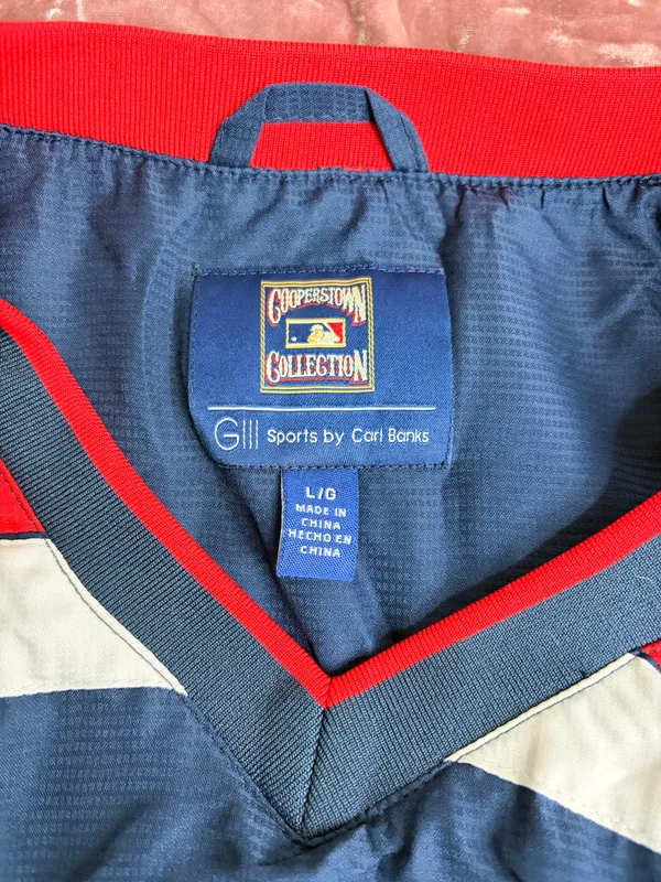 Vintage Anaheim Angels Cooperstown Collection Pullover Windbreaker - Image 6