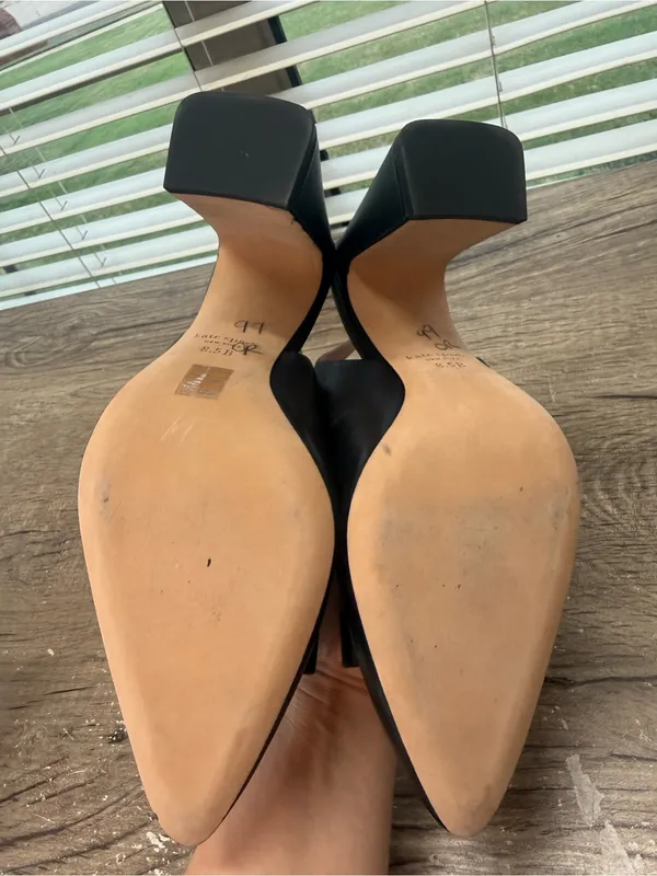 kate spade new york® Bowdie Slingback Heels size 8.5 - Image 5