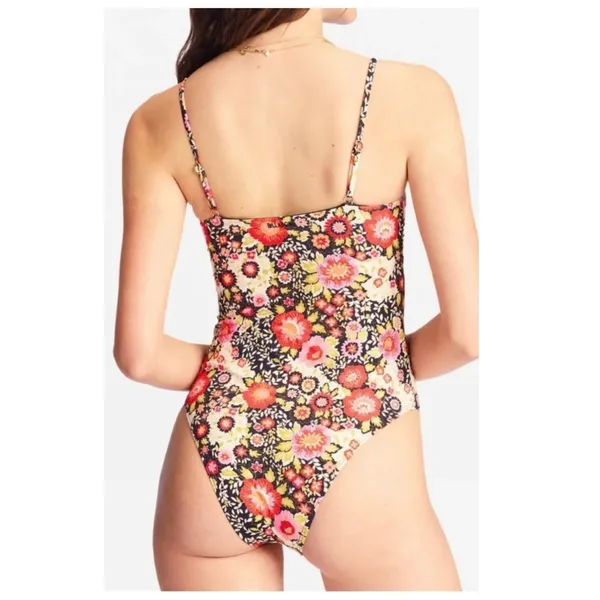 NEW Billabong Magic Hour One Piece Swimsuit Size Medium - Image 2