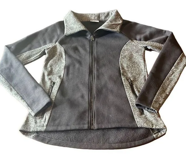 Columbia High Neck Full Zip Raglan Long Sleeves Fleece Jacket Size S - Image 4