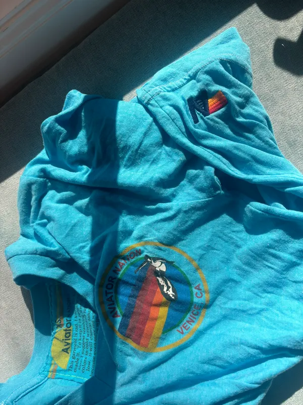 Aviator Nation v neck shirt - Image 4