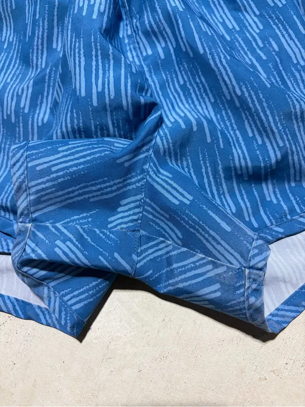 Nike Women's Blue Running Shorts medium - Image 5