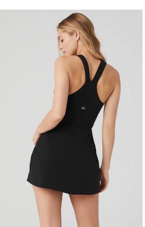 Alo Airbrush Real Dress Black S - Image 11