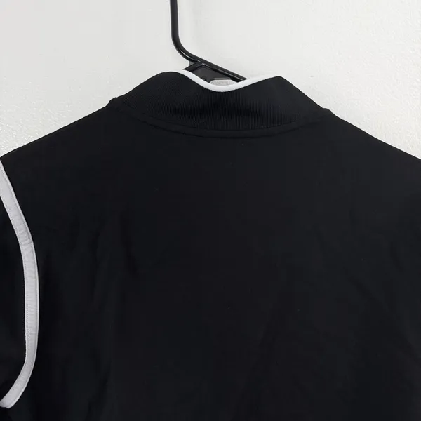 Tilley Jacket Womens Medium Black Tilley Loves Golf Full Zip Mock Neck Active - Image 11