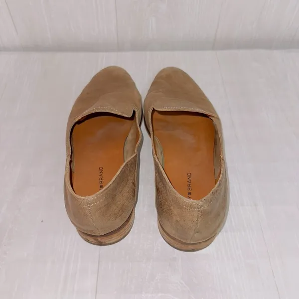 Lucky Brand Women's Cahill Casual Comfort Brown Leather Slip On Loafer size 9.5 - Image 6