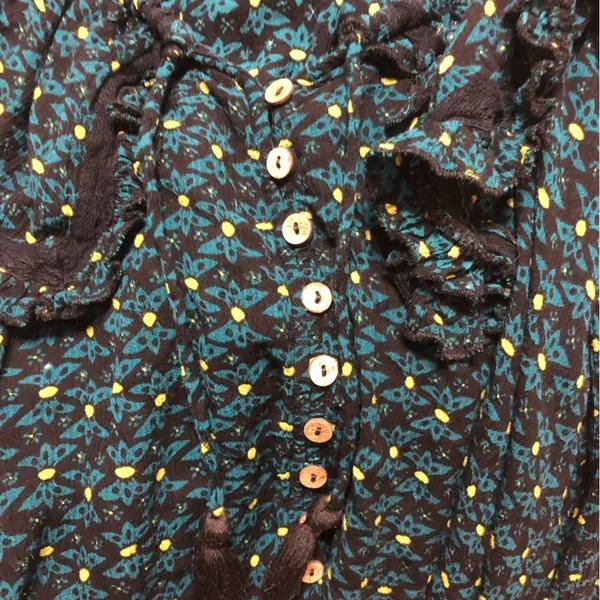 Free People Size Small Sunshine peasant top - Image 14