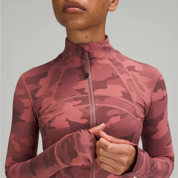 Lululemon Define Jacket Heritage 365 Camo Brier Rose Multi Pink Size 0 - Image 2
