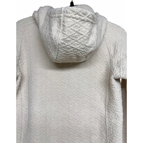 Patagonia‎ Diamond Capra Hooded Sweatshirt Cream Women's Size Small - Image 4