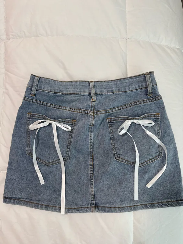 Shein Jean Skirt Mini - Image 2