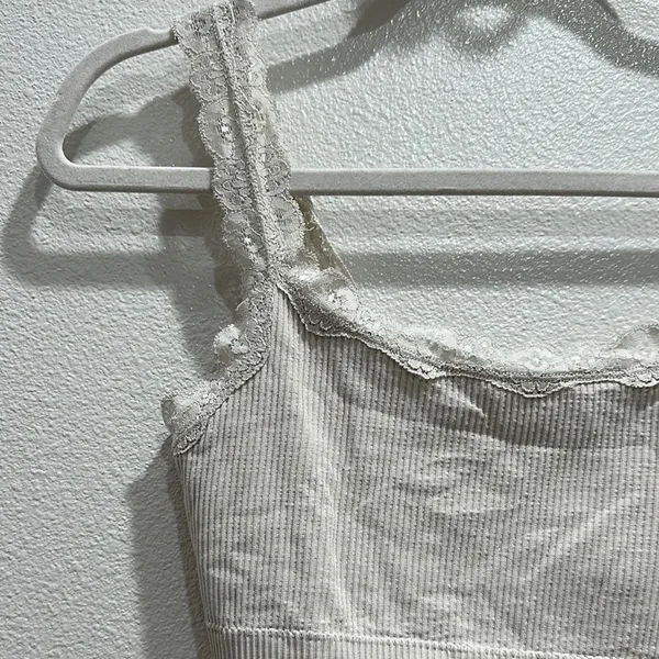 Garage Cream Lace Trim Bandeau Intimates - Image 2