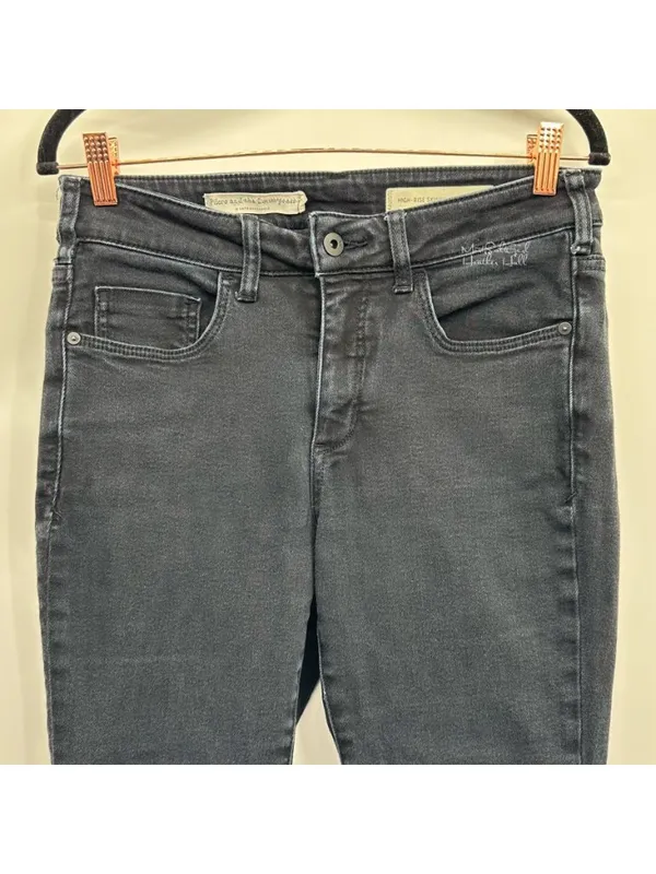 Pilcro Black High Rise Skinny Jeans Size 29 - Image 2
