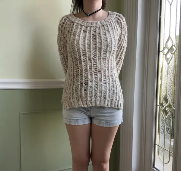 H&M Open Crochet Sweater - Image 2