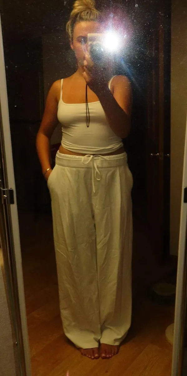 ZARA White Pants - Image 4