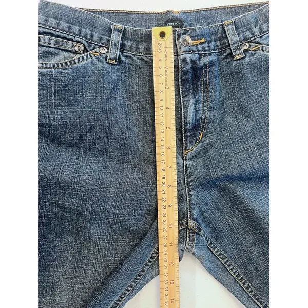 Jones New York Sport Flare Boot Cut Jeans Women 28” Waist Denim Pants Stretch‎ - Image 7