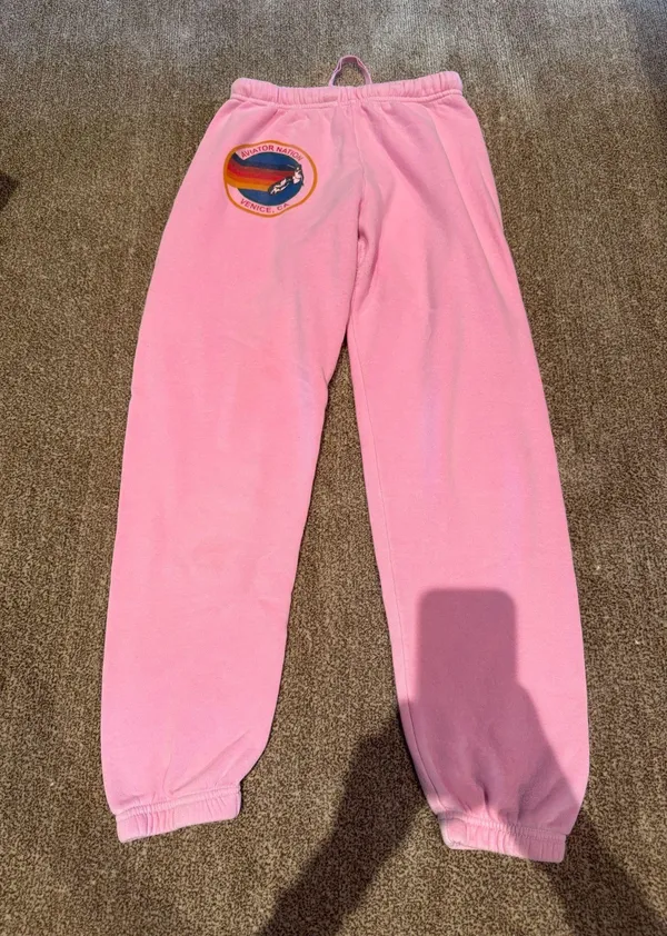 Aviator Nation Sweatpants Pink - Image 4