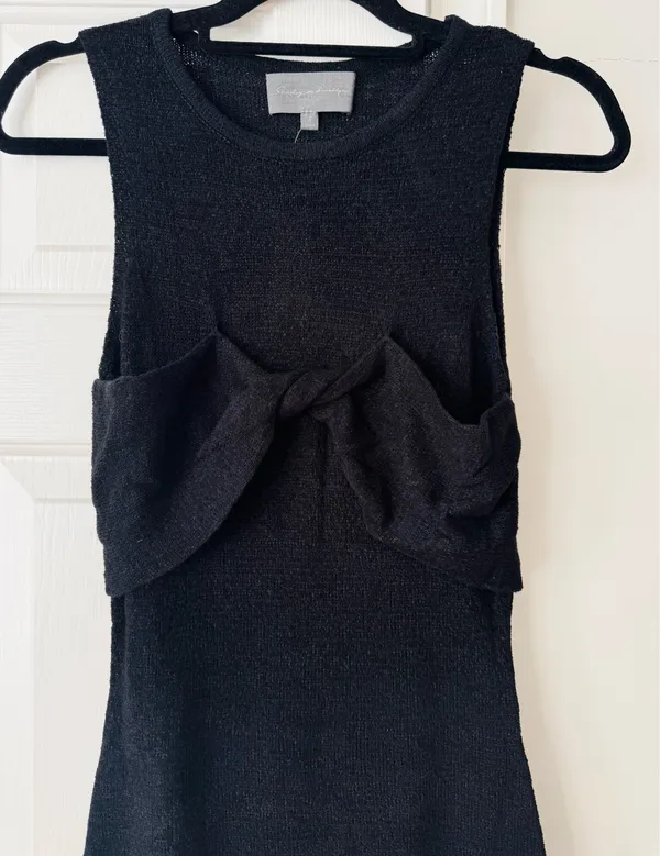 Anthropologie Sunday in Brooklyn Sheer Knit Maxi Dress, Size S - Image 7