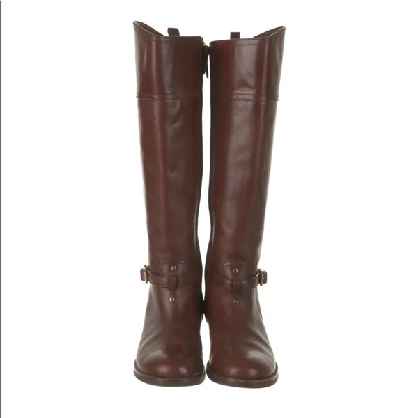 Tory Burch leather riding boots - Image 3