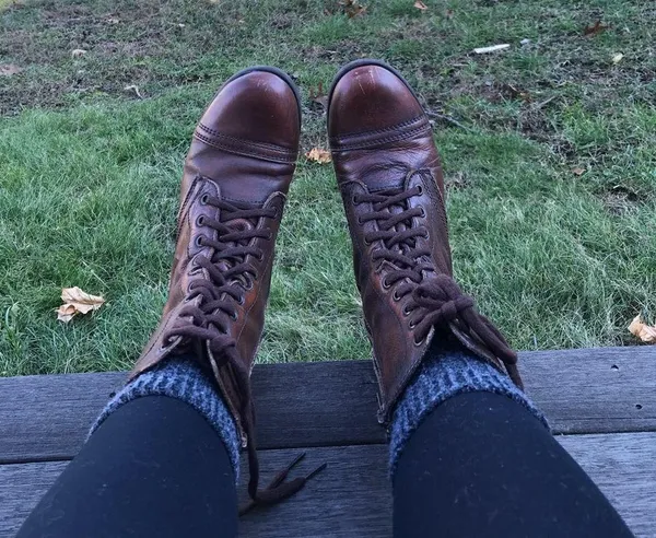 STEVE MADDEN COMBAT BOOTS - Image 4