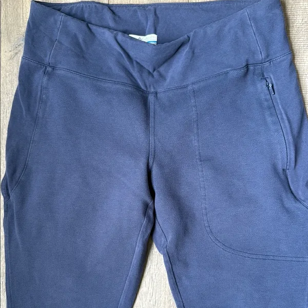Columbia Blue Track Pants Slim Fit - Image 2