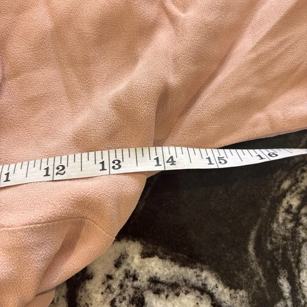 Reformation Winslow Wrap Maxi Dress in Blush Pink Women's Size Large READ FLAW - Image 6