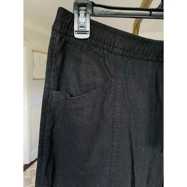 Old Navy Cotton Lounge Pants Pullon Pockets Resort Vaca Cozy Casual Clean Girl M - Image 5