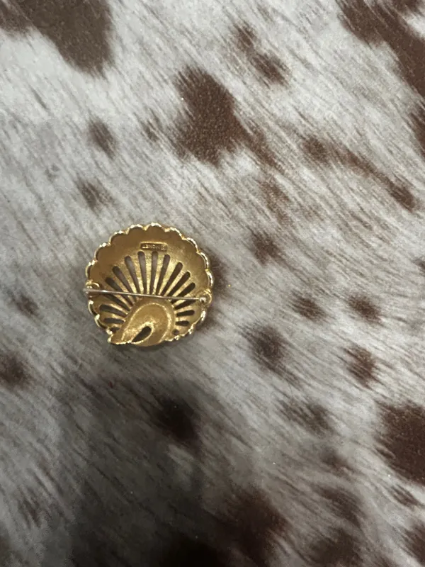 Gold pin & gold Snapple bit for Twillys Western style - Image 3