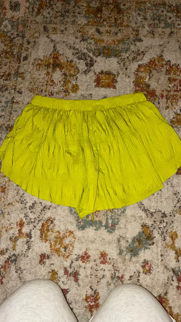 Free People Green Shorts - Image 3